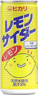 40485 ヒカリ レモンサイダー　250ml×6 1組