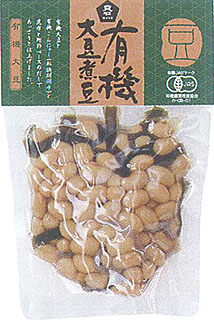 42027 ムソー 有機　大豆 煮豆 145g