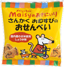 42392 創健 メイシー　さんかくおむすびのおせんべい 35g