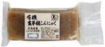 47933 ムソー 有機生芋　板こんにゃく・広島原料 250g