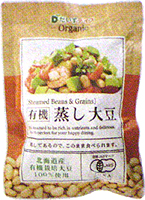 54785 ダイズデイズ 有機　蒸し大豆 100g