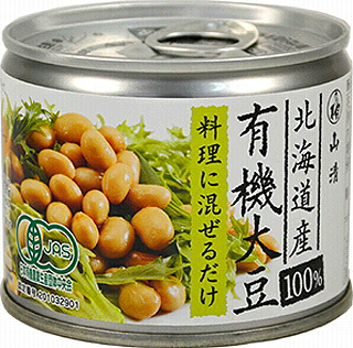 60712（翌々週）山清 有機　ふっくら蒸し大豆（食塩不使用） 120g