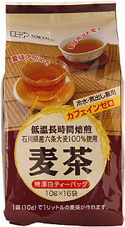 7328（翌々週）創健 石川県産 六条大麦 麦茶　10g×16 160g
